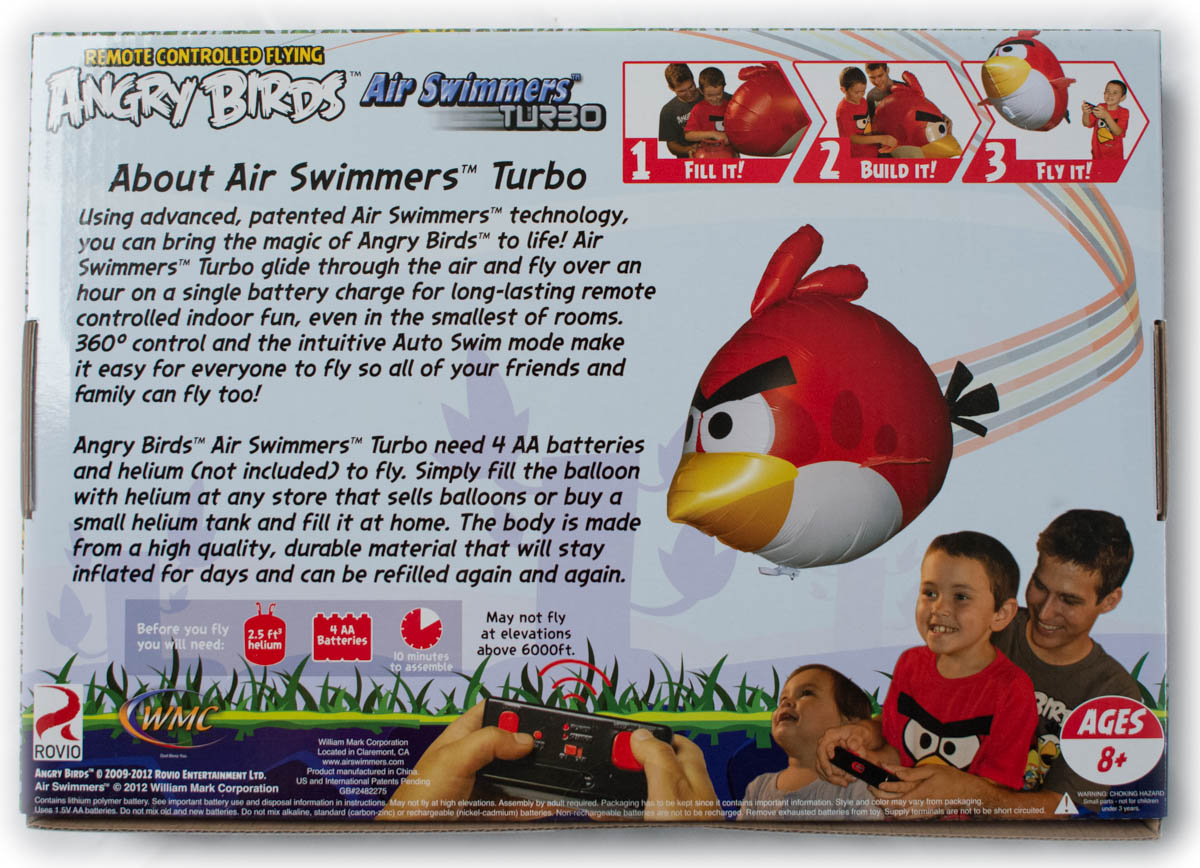Air swimmers helium sales tank