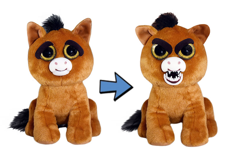 stuffed animal that turns evil